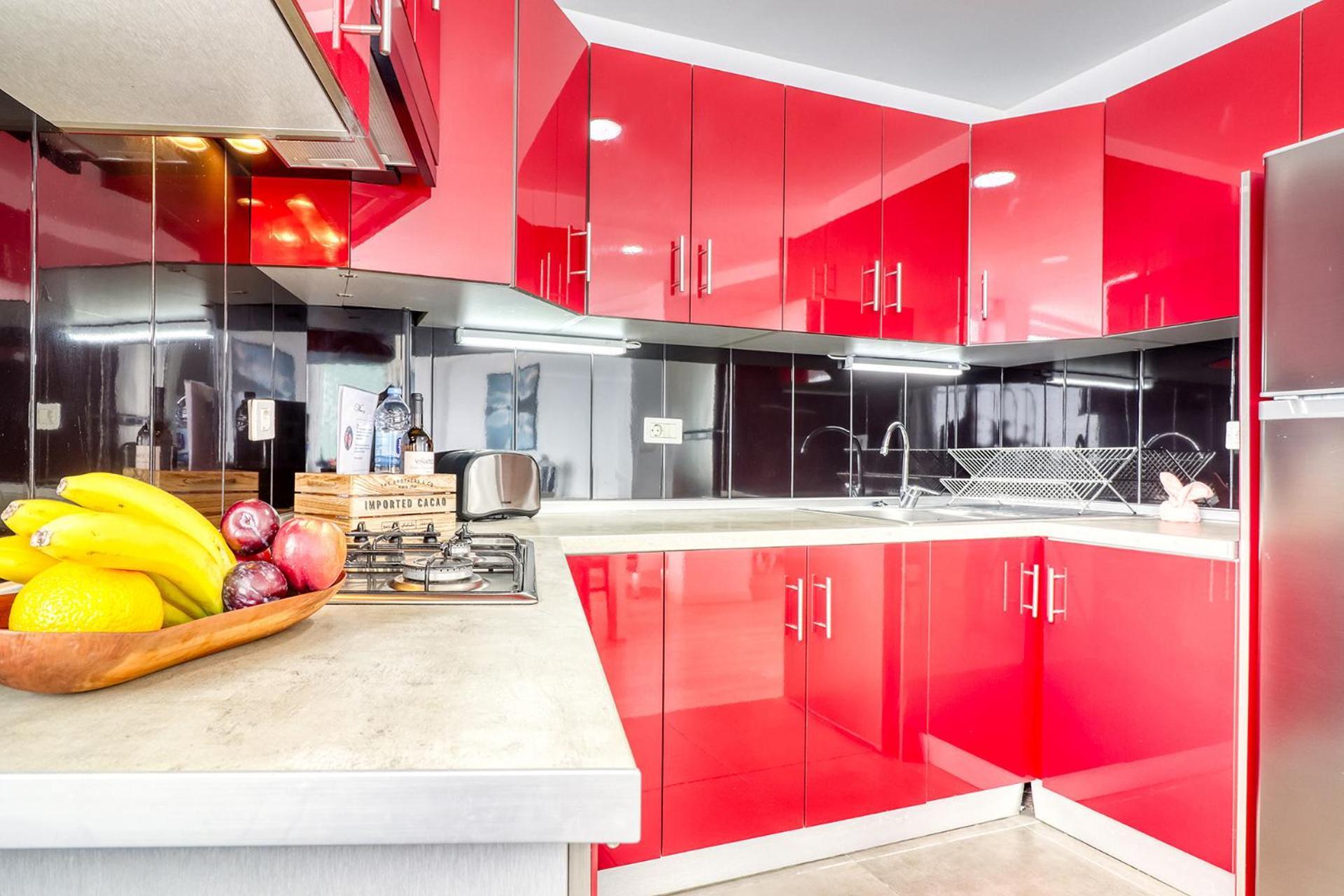 Central Modern Apartment With Private Parking & Ocean View & Coffee Corner 이코드레로스비노스 외부 사진